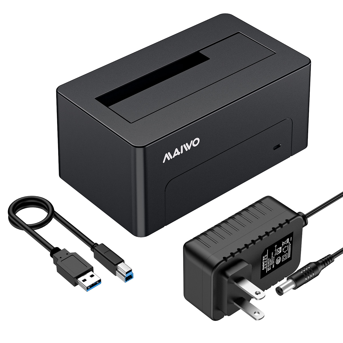 Maiwo USB3.0 to Mini SAS HDD Docking Station For 2.5inch / 3.5inch SFF-8482 SAS 5Gbps Black K308-SAS Maiwo USB3.0 to Mini SAS HDD Docking Station For 2.5inch / 3.5inch SFF-8482 SAS 5Gbps Black K308-SAS